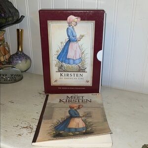 Pleasant Company American Girl Kirsten Doll boxed Book Set